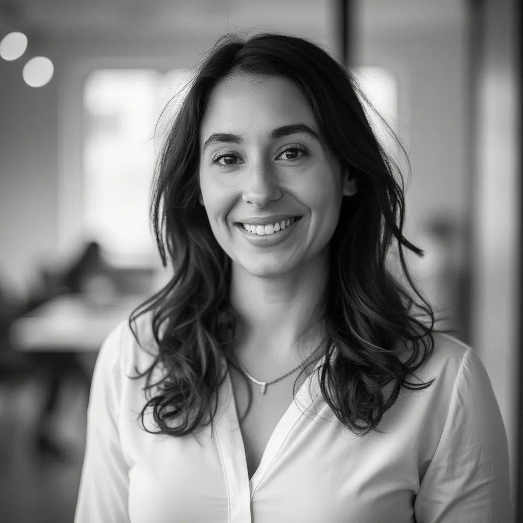 Retrato de Laura Fernández, Gerente de Clientes